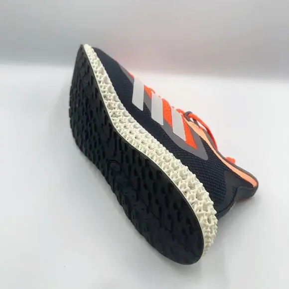Mens 9.5 Adidas 4DFWD 2 Orange & Blue Running Sneakers Shoes GY8421
